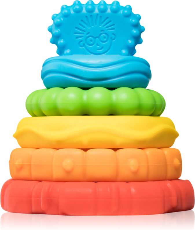 Baby Einstein Stack & Teethe™ chew toy 2-in-1 0 m+ 1 pc