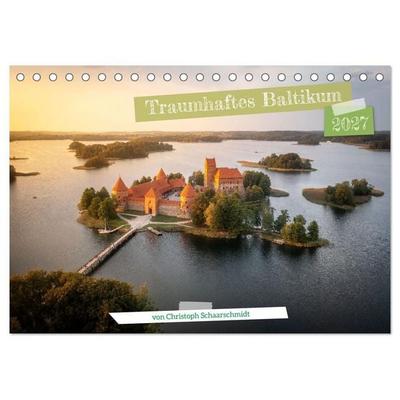 Traumhaftes Baltikum (Tischkalender 2027 DIN A5 quer), CALVENDO Monatskalender
