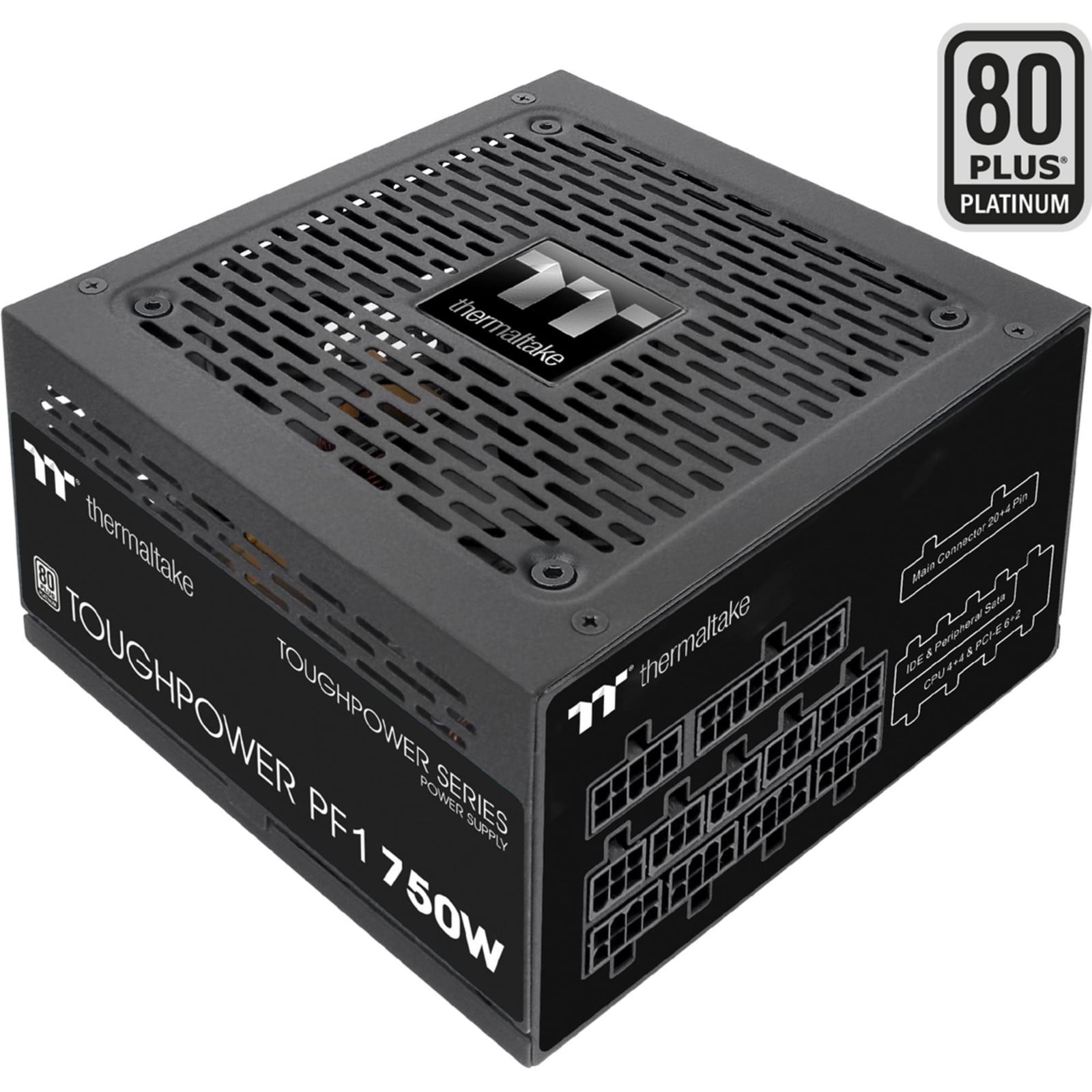 Thermaltake Toughpower PF1 750W voeding, zwart, 4x PCIe, 750 Watt