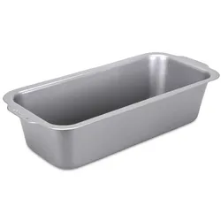 Städter Brotbackform 30 x 13 cm / H 8 cm Silber