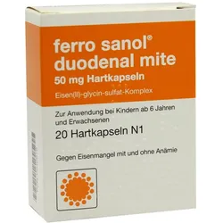 Ferro Sanol Duodenal mite 50 mg magensaf 20 St