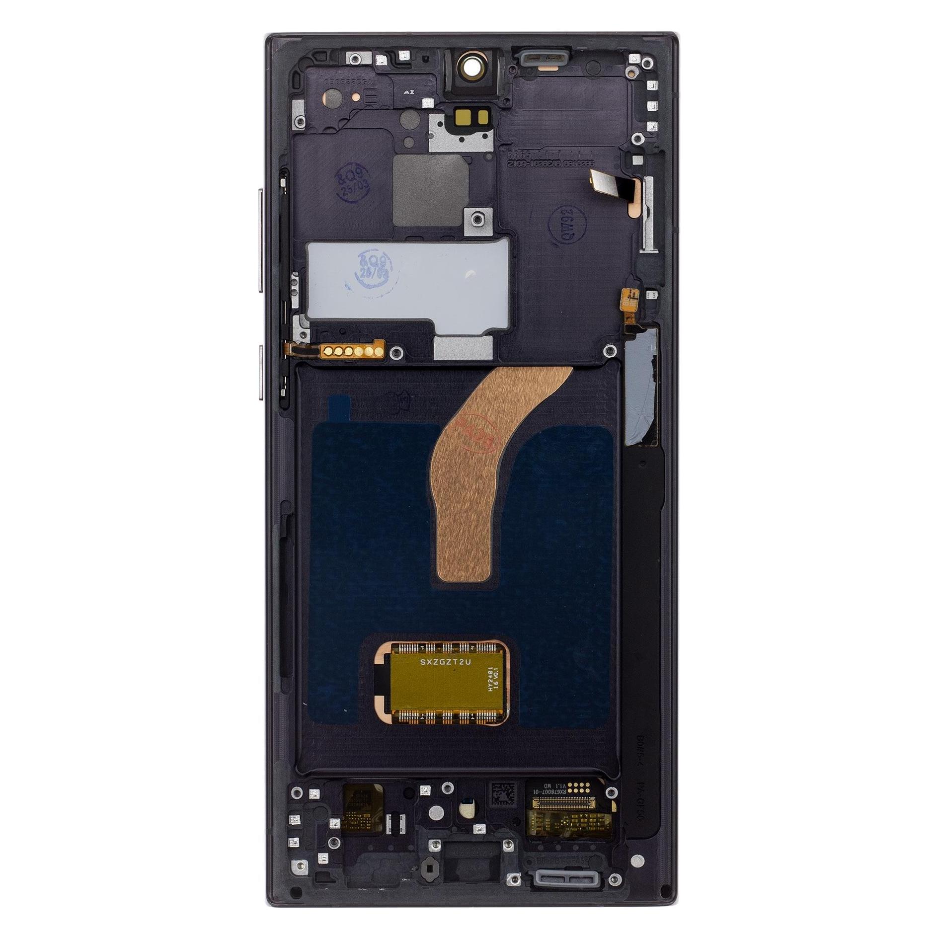 iLike LCD-Display + Touch-Einheit + Frontabdeckung für Samsung S908 Galaxy S22 Ultra Phantom Schwarz (57983125479)