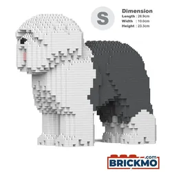 JEKCA Bricks Old English Sheepdog 01-M02 ST19PT39-M02