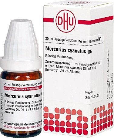 Mercurius Cyanatus D 6 Dilution 20 ml