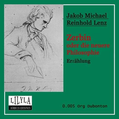 Zerbin - Jakob Michael Reinhold Lenz, Audio, 9783959895057