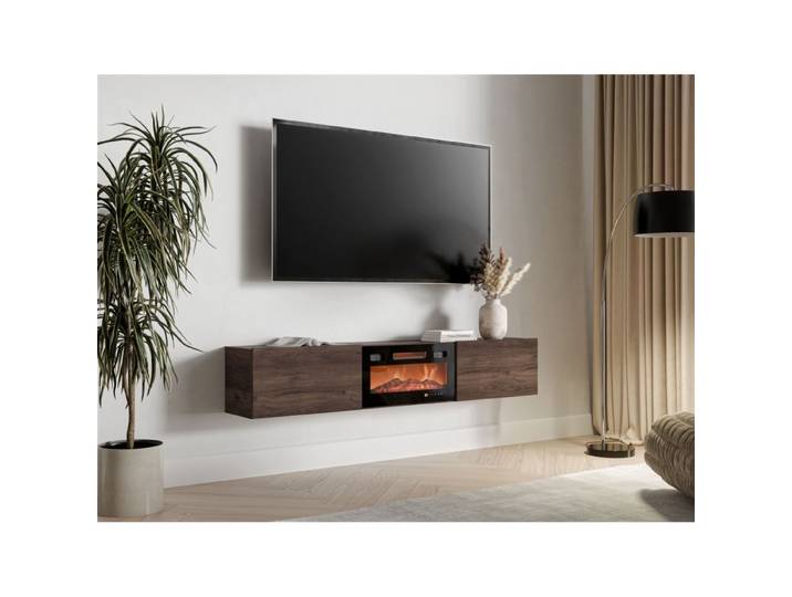 TV-Lowboard Sodinke 180 EF mit Kamin