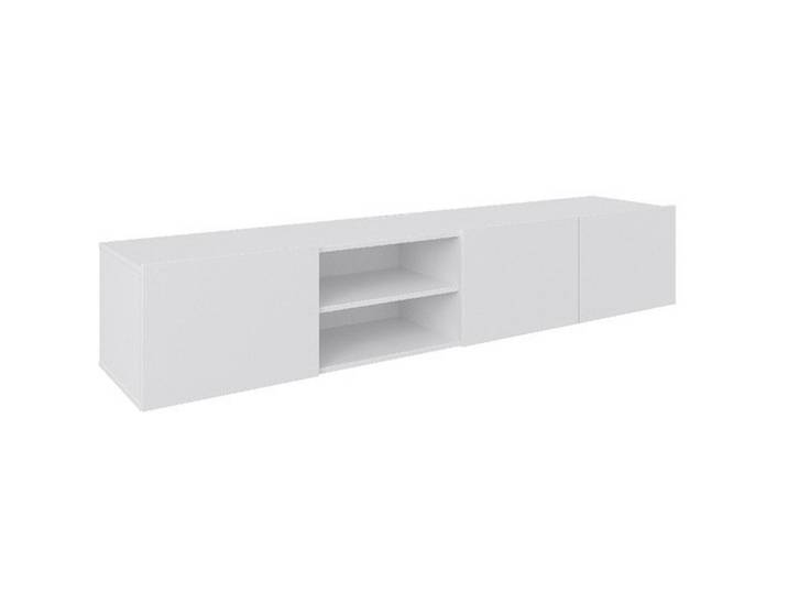 Hom`in Lowboard, Weiss, Holzwerkstoff, 200x36.7x42 cm, Typenauswahl, hängend, Wohnzimmer, TV Möbel, Lowboards, Lowboards hängend