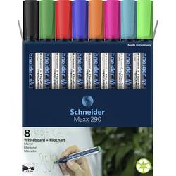Schneider Schreibgeräte Whiteboard-Marker Maxx 290 8er Set sortiert, 6+2 Aktion 129098 Whiteboardmarker 8 St.