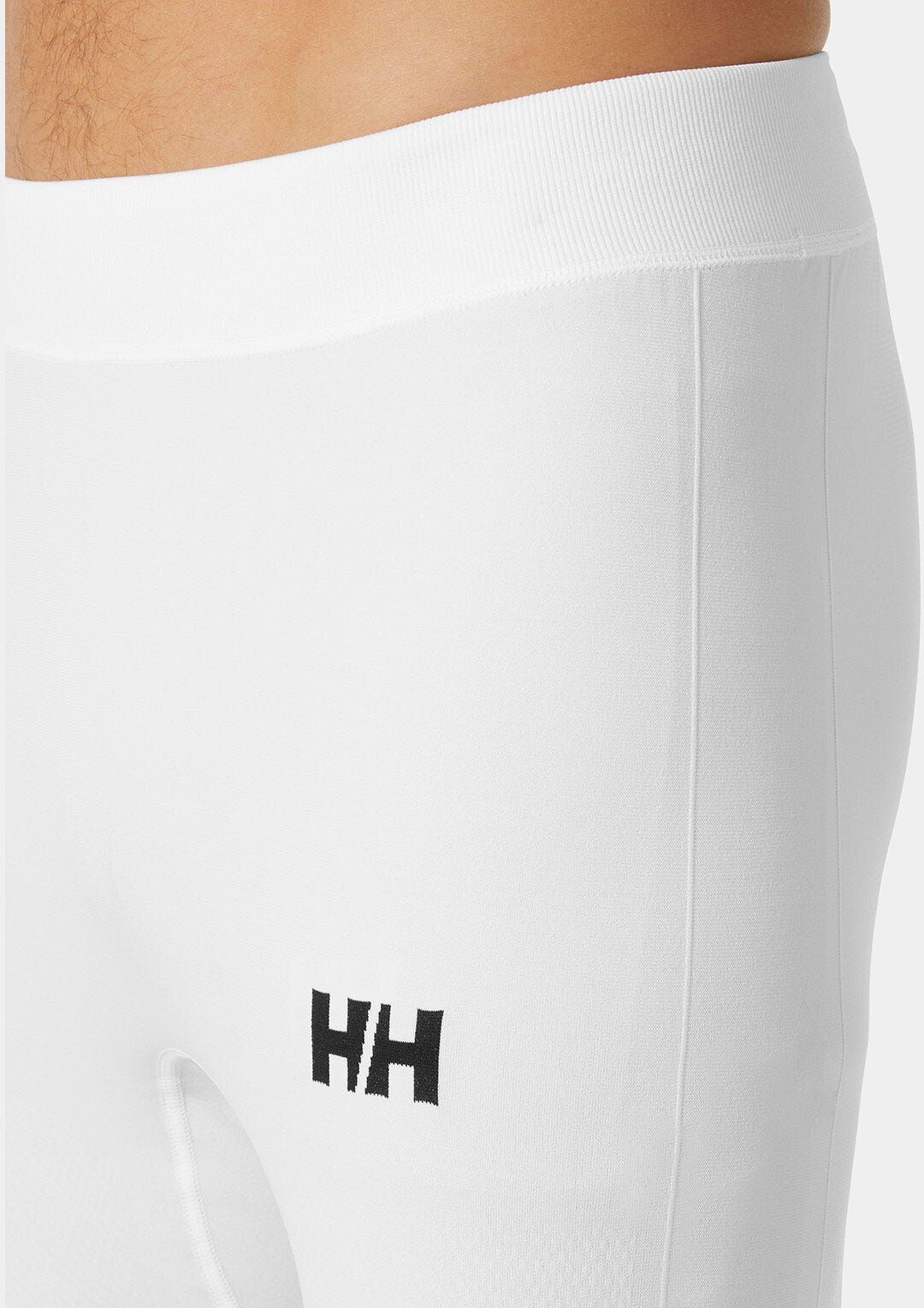 Helly Hansen Men's Lifa® Seamless Racing 3/4 Length Pants - White/Cream - 2XL