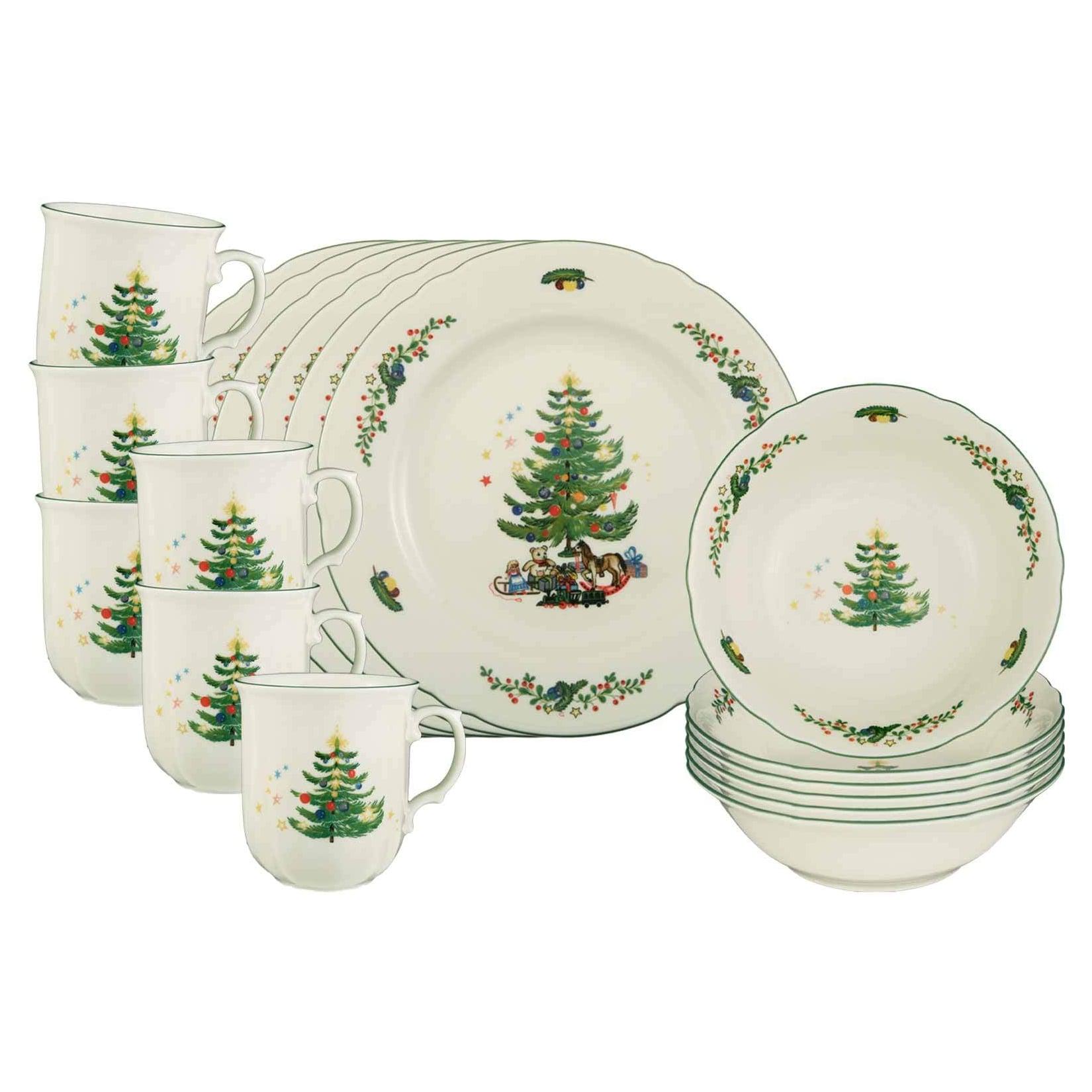 Seltmann Weiden Frühstücks-Set Marieluise Weihnachten 18er Set