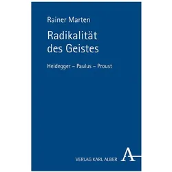 Radikalität des Geistes, Fachbücher von Rainer Marten