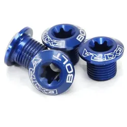 EXTRALITE Kettenblattschrauben ExtraBolt 1.2 | 4 Stück blau