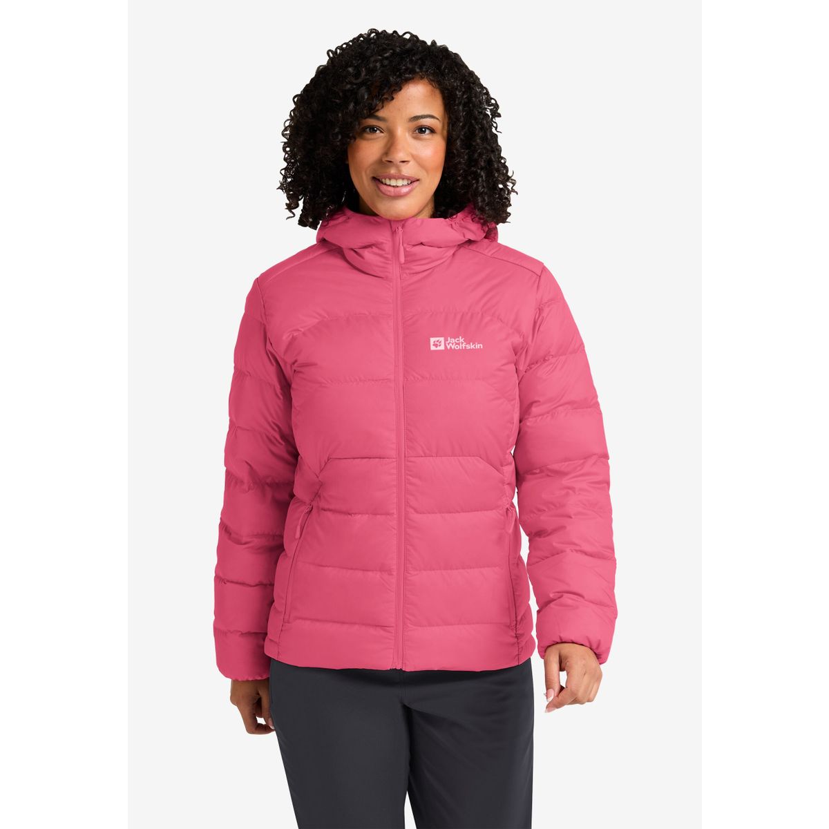 Jack Wolfskin Ather Down Hoody W RDS bubblegum (H0081) S A60330_H0081_A06