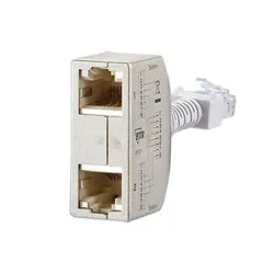 Metz Connect BTR Cable sharing Adpter Set pnp 1 ISDN ISDN silber, Telefon Zubehör