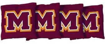 Skip's Garage Maryville College Scots Red Cornhole Bags