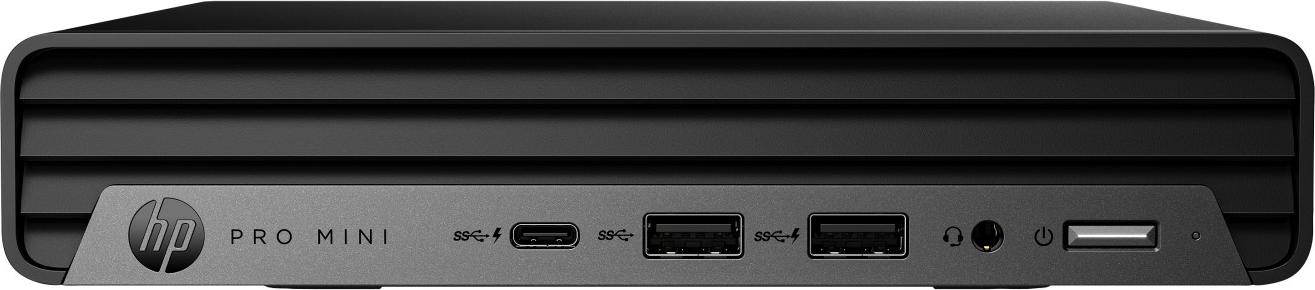 HP Pro Mini 400 G9 Desktop Computer, Sicherheitsausstattung "Wolf Pro", Intel Core i7 i7-14700T Prozessor, 16 GB DDR5-SDRAM Arbeitsspeicher, 512 GB SSD-Festplatte, Windows 11 Pro, Mini-PC, schwarz