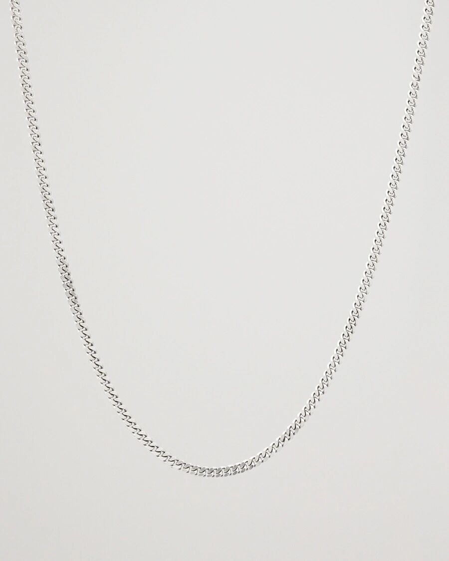 Tom Wood Curb Chain M Necklace Silver
