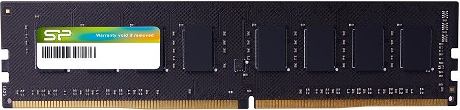 Silicon Power DDR4 UDIMM RAM-geheugen 16 GB 2666 MHz CL19 zwart (SP016GBLFU266X02)