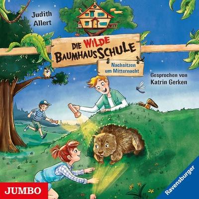 Die wilde Baumhausschule. Nachsitzen um Mitternacht [3] - Judith Allert, CD, 9783833741203
