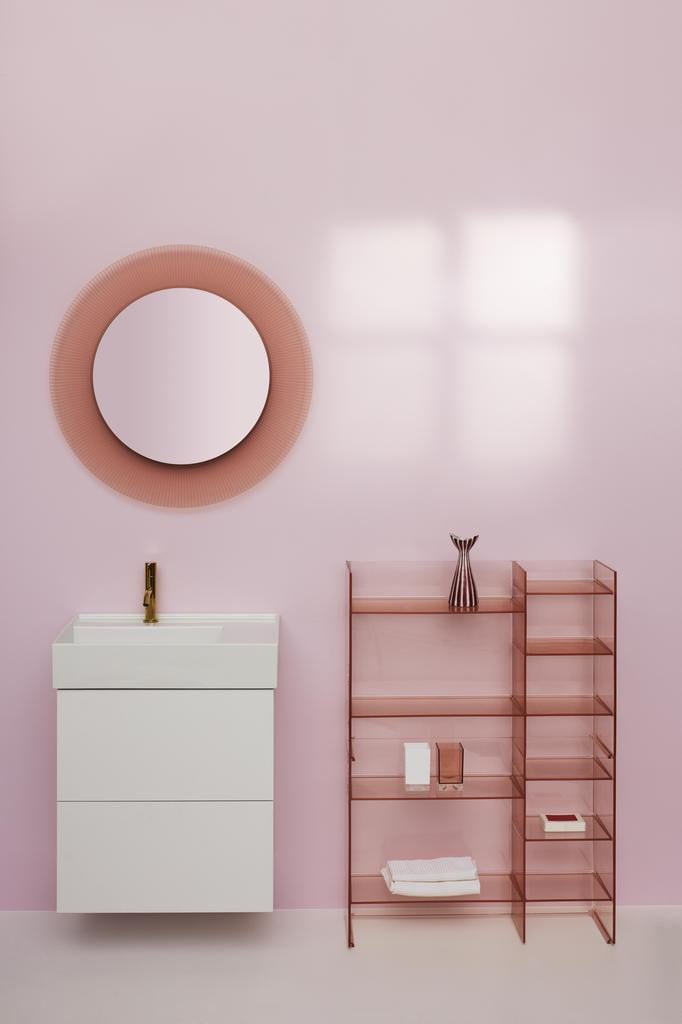 Kartell All Saints Spiegel (ohne LED-Beleuchtung, gold metallic) ohne LED-Beleuchtung   gold metallic