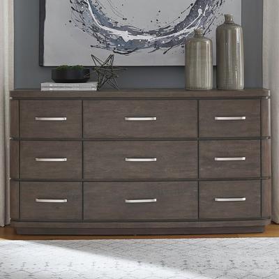 Liberty Furniture Cascade Falls Bedroom Dresser & Optional Mirror Satin Espresso