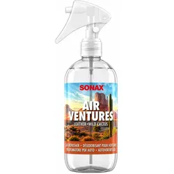 Lufterfrischer SONAX AirVentures Leather Wild Cactus 300 ml Neutralisiert unangenehme Gerüche