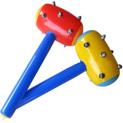 DynamicDeals Oversized Inflatable Hammer Toy Fun PVC Blow Up Hammer For Kids Parties & Gifts Oversized Inflatable Hammer Toy Fun PVC Blow Up Hammer For Kids Parties & Gifts