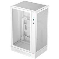 CH270 Digital , Tower-Gehäuse weiß, Tempered Glass