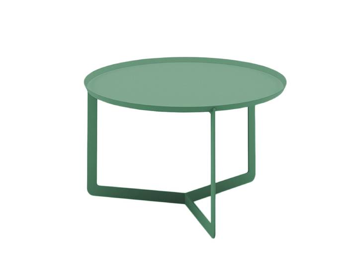 MEME DESIGN table basse ROUND 2 (Sauge - Métal)
