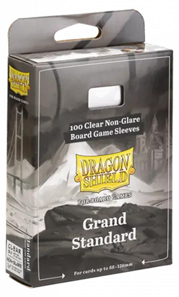 Arcane Tinmen Aps Hoesjes Dragon Shield Grand Standard – Transparant / Anti-reflectie, 88 x 126 mm, 100 stuks