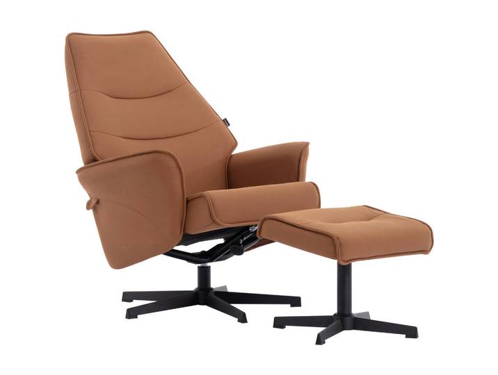Livetastic Relaxsesselset Lesesessel, Currygelb, Metall, 77x109x86 cm, Relaxfunktion, Wohnzimmer, Sessel, Relaxsessel