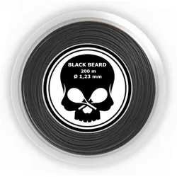Tennissaite - BLACK SKULL -BLACK BEARD - 200 m