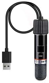 Uplifted Goods 10W Submersible USB Mini Aquarium Heating Rod black