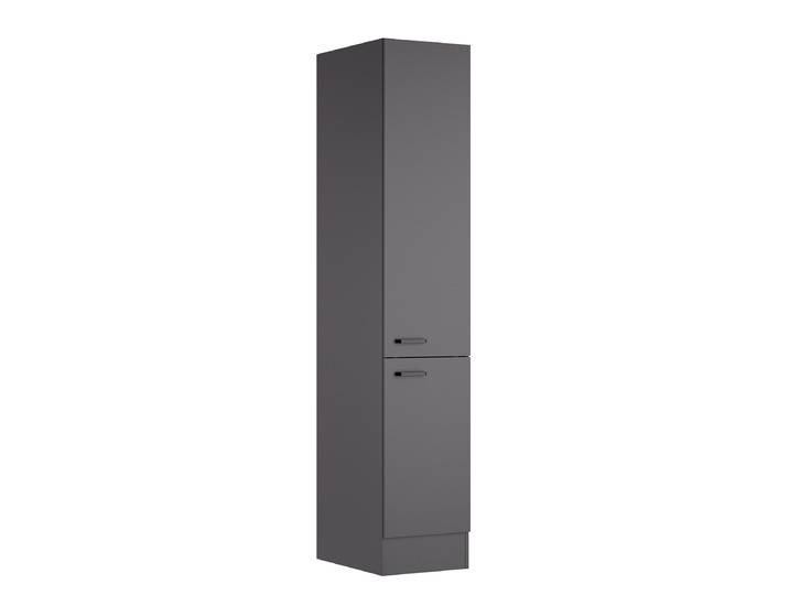 Vorratsschrank 40cm Grau/Anthrazit
