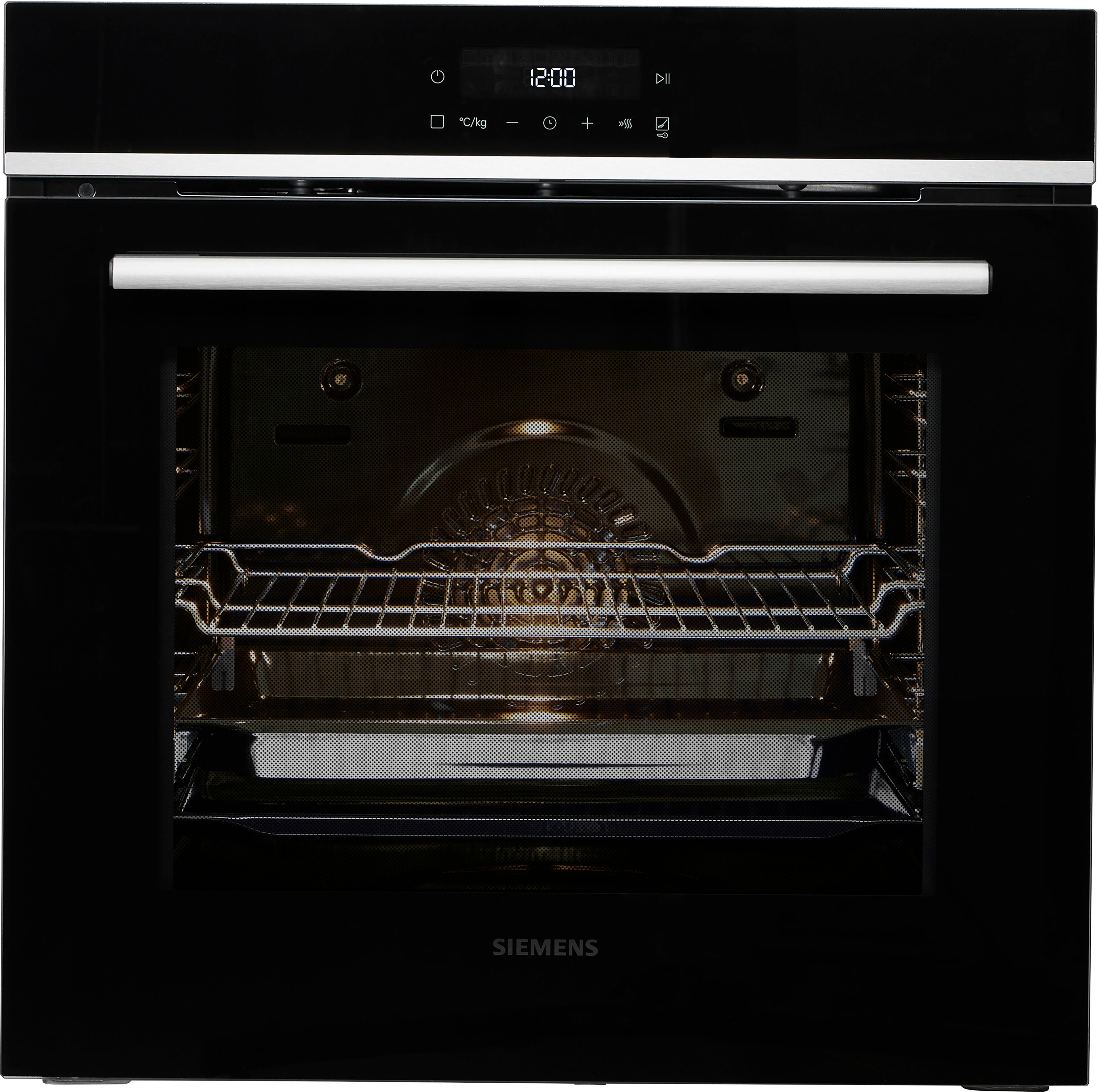 Siemens Backofen-Set "PQ613PIAA", Energieeffizienz: A+, schwarz, Herdsets, 3D-Heißluft auf 3 Ebenen & schneller erhitzen mit powerBoost, Backofen-Set