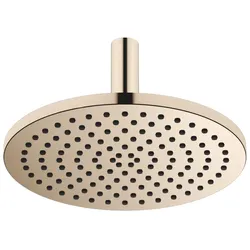 Dornbracht Regenbrause SERIENSPEZIFISCH Light Gold PVD, 300 mm Durchmesser, mit Deckenanbindung und FlowReduce-Funktion