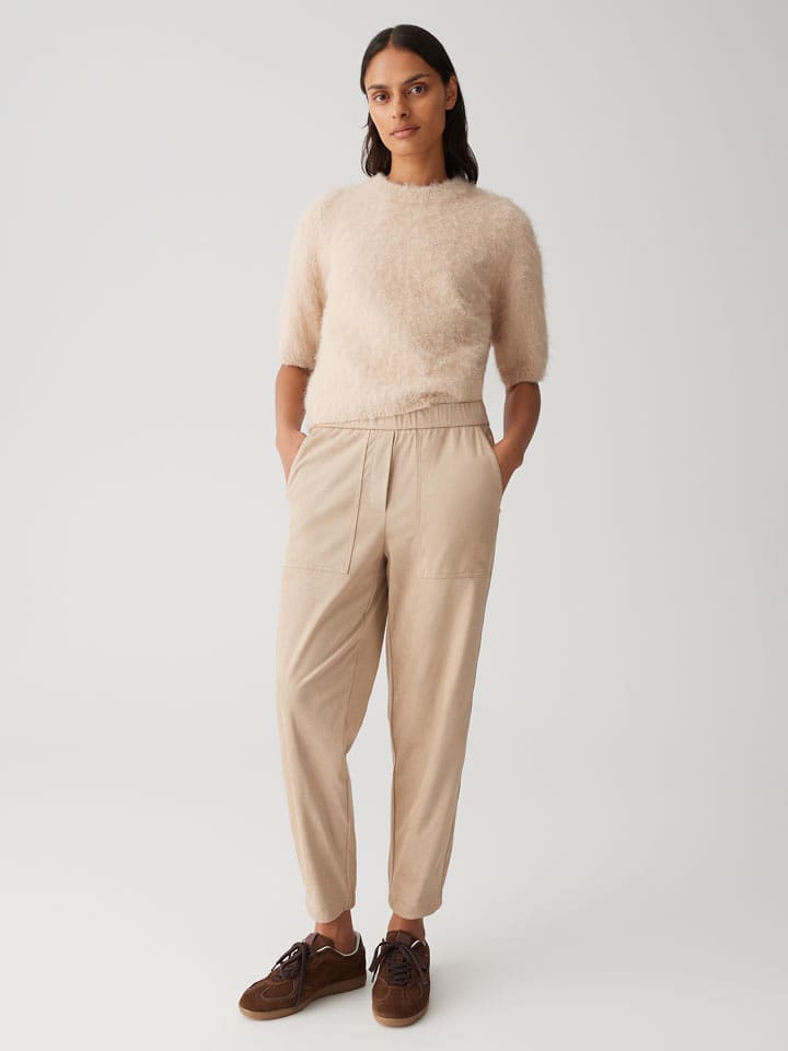 OPUS Hose "Myha" in Beige - 38