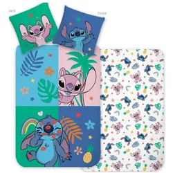 Procos, Kinderbettwäsche, Disney Lilo und Stitch, Der Sternenhund, Fröhliche (200 x 140 cm, 90 x 70 cm)