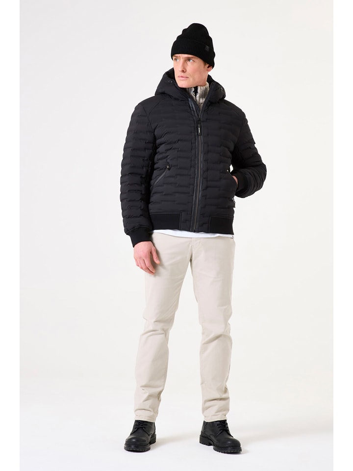 Garcia Steppjacke in Schwarz - L