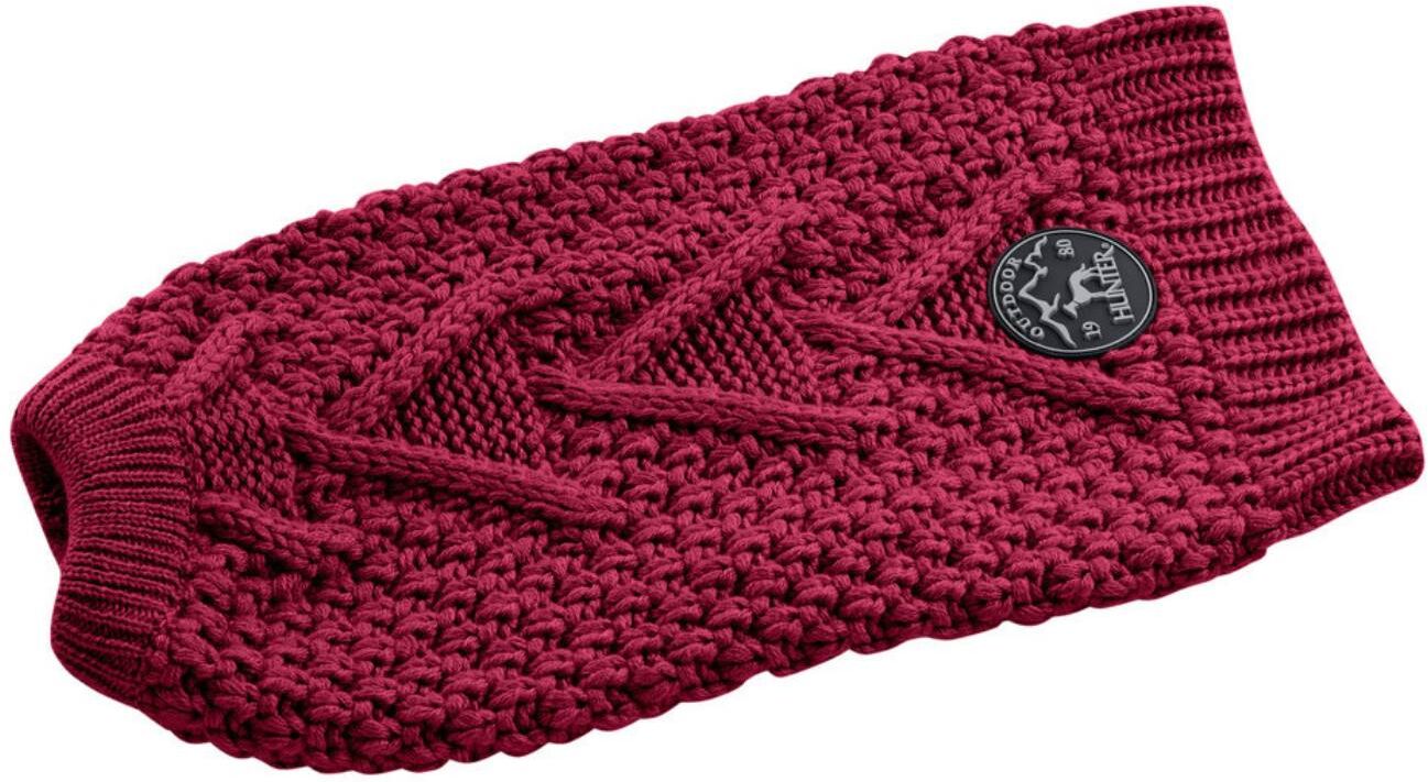 Hunter Maglioncino Pullover per Cani MALMÖ Bordeaux 35 cm