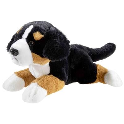 Plüsch Misanimo Sennenhund liegend schwarz/braun 30cm