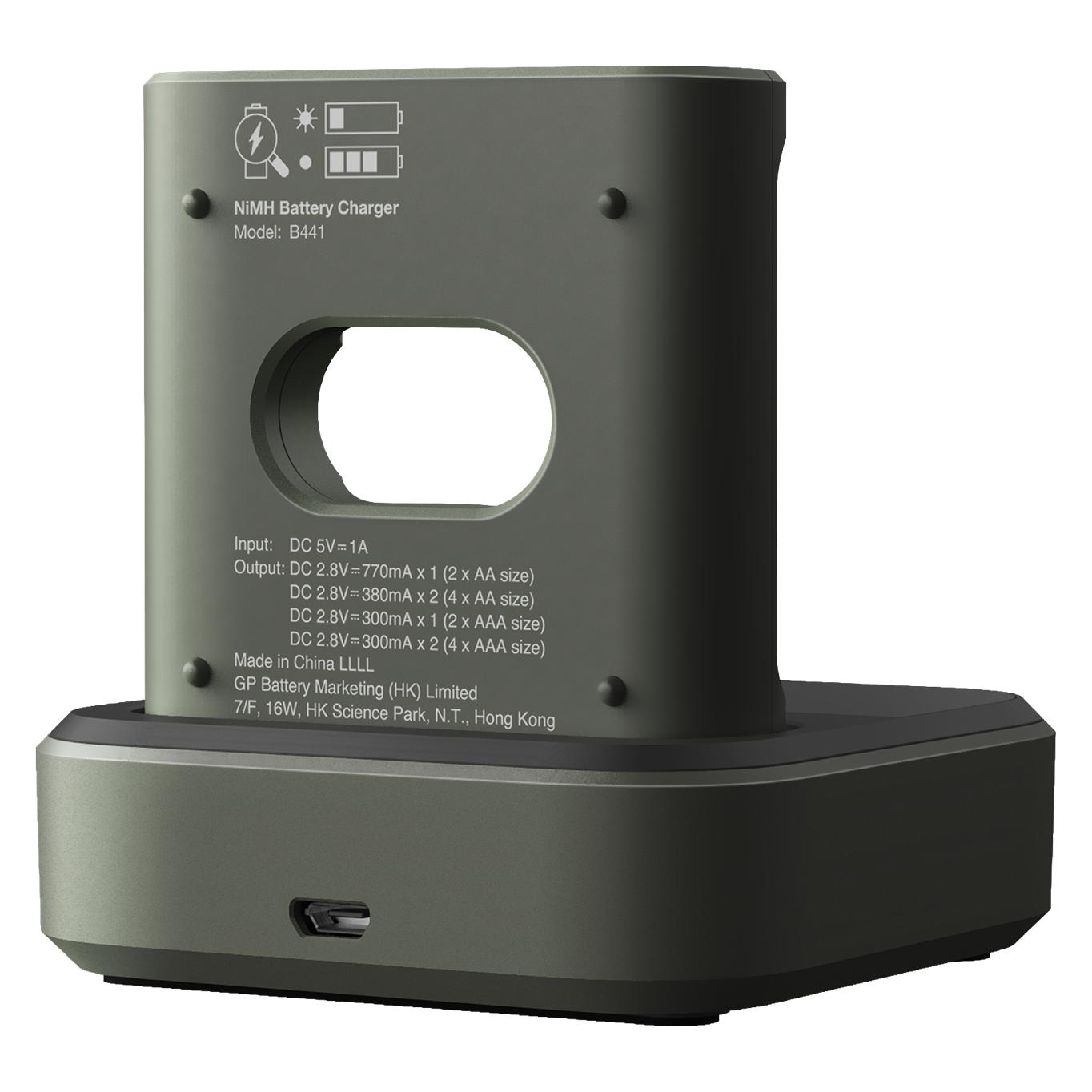 GP Batteries Everyday Charger (4 Stk., AA, AAA) (202262)