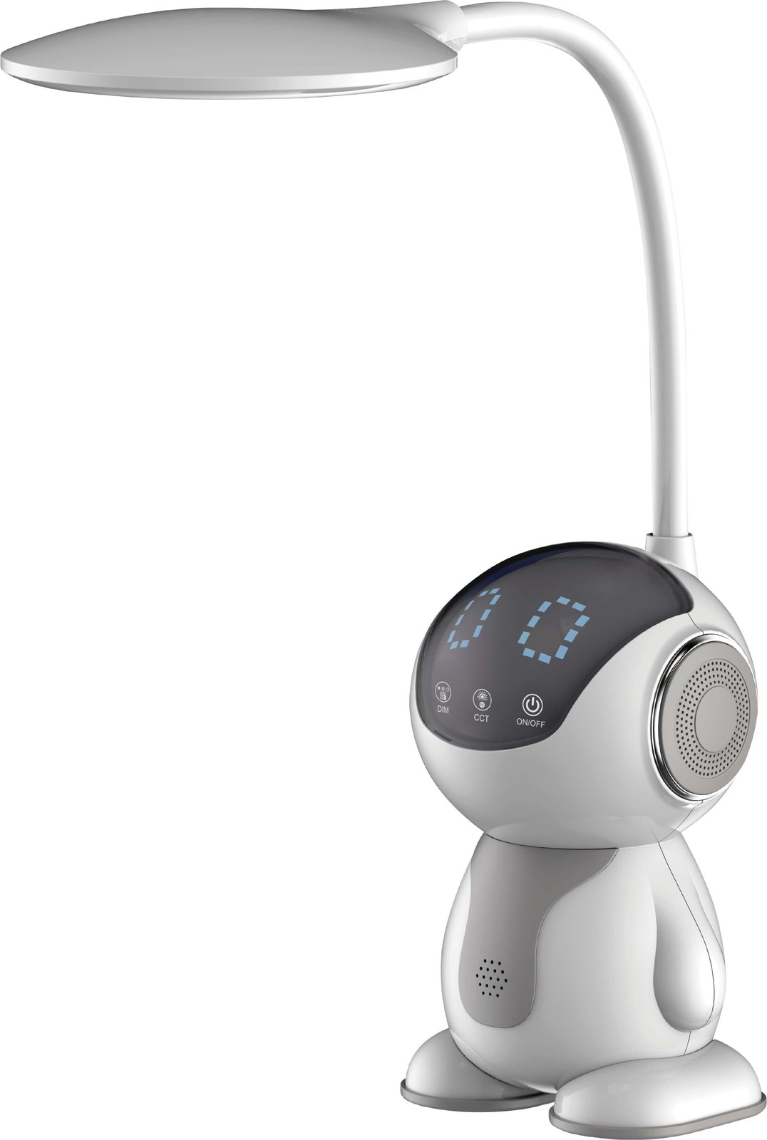 MAXCOM ML4900 Astral LED tafellamp, grijs