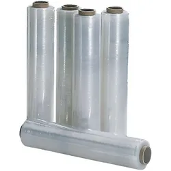 HP Autozubehör, Verpackungsmaterial, Stretchfolie L300 m x B450 mm 17 μm transparent (6 Stk.)