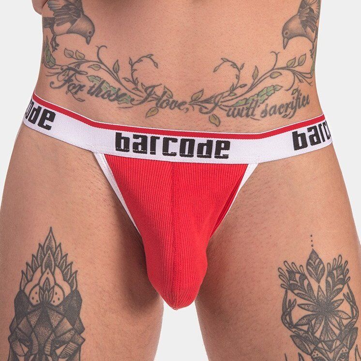 Barcode Berlin Jockstrap Cosme Rouge