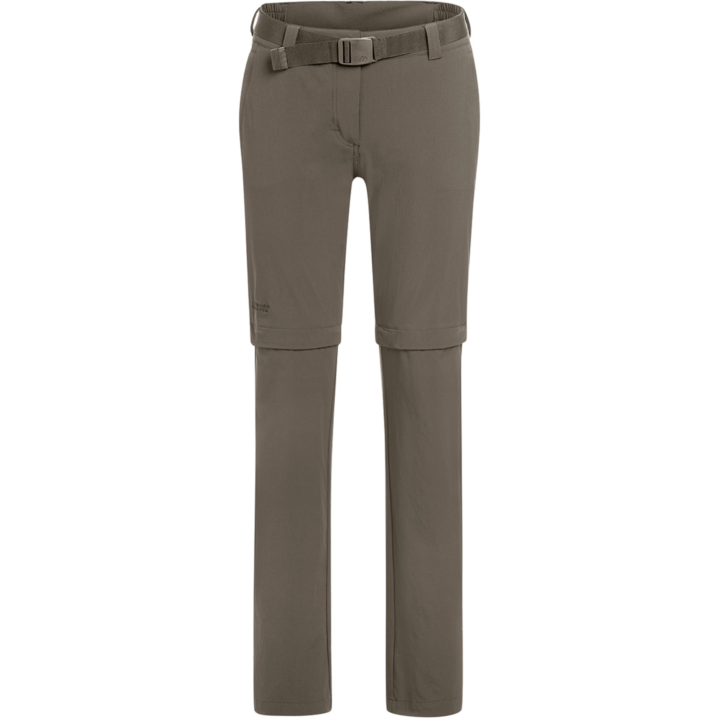 Maier Sports Nata 2 Hose Damen Zip-Hosen braun Größe XS Camping Wasserabweisend Wasserabweisend
