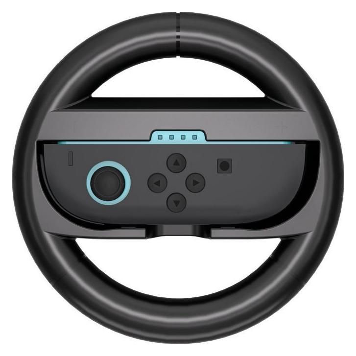 Hurtel Rennlenkrad für Nintendo Switch 2 Joy-Con Controller (2er-Pack) - Schwarz (Switch) (65513309)