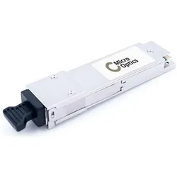 MicroOptics QSFP+ 850nm, MMF, 125m, MTP, Transceiver, Silber