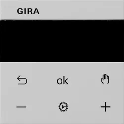 Gira Raumtemperaturregler-Bedien. grau 5394015
