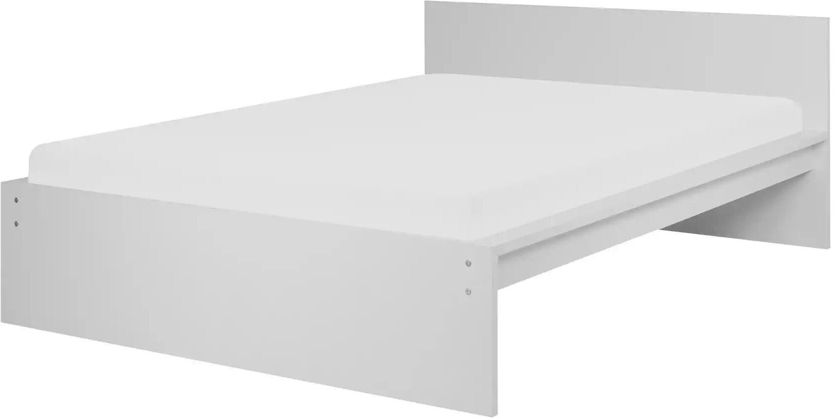 smart Bett  BEN ¦ weiß ¦ Maße (cm): B: 156 H: 75